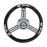 New York Yankees LEATHER Steering Wheel Cover