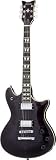 Schecter Tempest Custom Electric Guitar - See-Thru Black