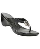 Azura Cancun Jeweled Thong, Black