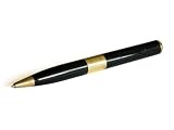 Rydges® HD Spionkamera im Kugelschreiber GOLD Edition . SpyCam im Stiftformat . mini DVR DV . 1280x960 Videoauflösung . Windows 7 und Mac kompatibel . Spionage SpyPen . inklusive 8GB microSD Speicherkarte