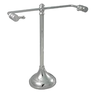 Free Standing Rollerless Paper Towel Holder - Polished Chrome by