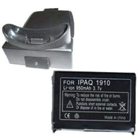 Click here to buy HQRP Replacement Internal Li-Ion Rechargeable PDA Battery for HP iPaq 1910 1915 1930 1935... by HQRP.