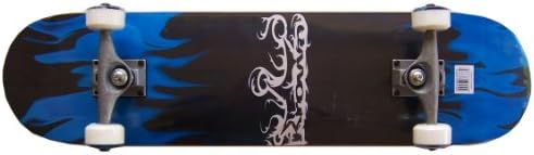 Krown Rookie Complete Skateboard (Red Flame)