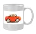 Kitchen & Housewares : Hamster driving miniature sports convertible car - Photo Mug by Ardea