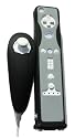 Wii MotionPlus 2 Tone Silicone Skin Case Black