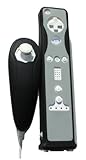 Wii MotionPlus 2 Tone Silicone Skin Case Black (for old version Wii Control ....