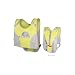 Nathan L.E.D. Cyclist Reflective Vest (Neon Yellow/Grey)