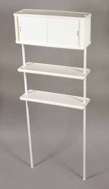 Heath/Zenith 2090W Two Tier Cabinet White