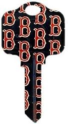 Boston Red Sox Kwikset KW1 House Key