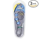 Dr. Scholls Tri-Comfort Orthotics Inserts, Mens Size 8-12, 1-Pair Packages (Pack of 3)