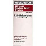 976LM-LG, 977LM Liftmaster 390mhz, Security + Keyless Entry Remote Keypad
