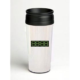 16 oz. Double Wall Insulated Tumbler with led - Paper Insert by SHOPZEUS