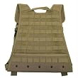 Strike Commando Recon Plate Carrier, Back Only, Coyote Tan