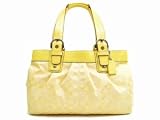 Coach Signature Soho Pleated Yellow Business Tote Bag 13743