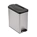 Simplehuman Profile Brushed Stainless Steel Step Trash Can - 10L