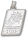 Phoenix Suns Sterling Silver Pendant