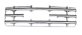 2007-2009 GMC Sierra High Impact Triple Chrome Plated ABS Grille Grill Inserts