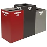 IMAGE OF Geocube Collection - 32 Inches High - Square Opening - Scarlet (Scarlet) (32