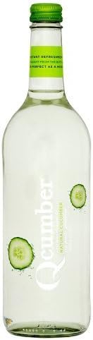 Qcumber Sparkling Cucumber Drink, 750ml by Qcumber