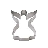 Faringdon Cookie cutters Angel 7.5cm (pack of 12) tin plate