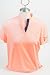 New Jamie Sadock Women's Short Sleeve Golf Polo Shirt Color: Janis Size: Medium
