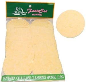 Fantasea Facial Cleansing Sponge * 12 Per Package