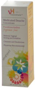 Medicated Douche Concentrate, Povidone-Iodine, Fragrance Free, 8 fl oz (237 ml) by VH Essentials