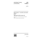 ISO 11898-2:2003, Road vehicles - Controller area network (CAN) - Part 2: High-speed medium access unit