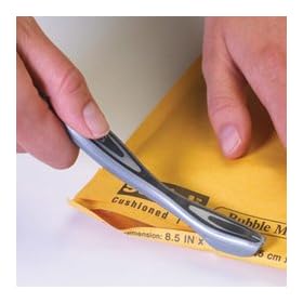 Scotch Gift Wrap Paper Cutter With Ribbon Curler - Enclosed Safety Blade - Ergonomic Design