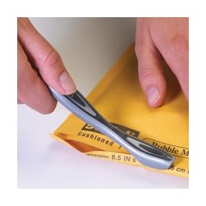Scotch Gift Wrap Paper Cutter With Ribbon Curler - Enclosed Safety Blade - Ergonomic Design