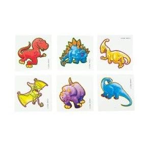 Dinosaur Temporary Tattoos (144 pcs) by Designed 2B Sweet