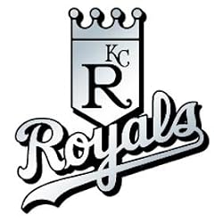 Kansas City Royals Silver Auto Emblem - Baseball Sports Merchandise