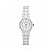 Skagen Women's 572SSXWC Denmark White Ceramic Crystal Accent Watch