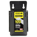 UPC 638084548868 product image for Wall Mount Utility Knife Blade Dispenser W/blades, 100/pack By: Stanley | upcitemdb.com