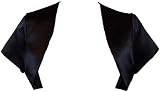 Satin Bolero Jacket Cover-up Cap Sleeve - M