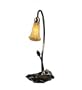 Meyda Tiffany 12432 1-Light Lily, Amber