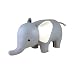 Zuny Classic Series Elephant Blue Animal Bookend