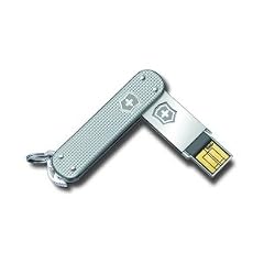 Victorinox Slim 32GB Speicherstick alox USB 2.0 silber