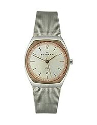 Skagen Womens SKW2051 Klassik Analog Display Analog Quartz Rose Gold Watch