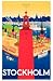 Stockholm Sweden Travel Advertisement Poster