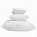 Mybecca 26 X 26 pillow Insert Sham Square Form Polyester Premium Hypoallergenic Stuffer, Standard/White - MADE IN USA