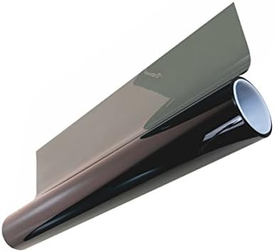 30" x 20' FT Roll 50% Window Tint 2 Ply Professional Dark Charcoal Tint Film Bulk Self Adhesive