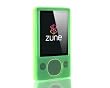 PCMICROSTORE Brand (2nd Generation) Microsoft Zune 80GB Premium Silicone Skin Case with 14 Adjustable Sports Armband - 9 Color Choices - Ver 1.0 Green