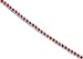 Time tested Classic 7.00 carats total weight Round Cut Garnet Gemstone Tennis Bracelet in Sterling Silver