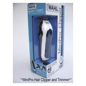 Wahl 12 Pieces Mini Pro Cord Clipper and Trimmer 9307