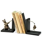 Fishing Cat Bookends