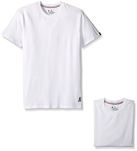 Psycho Bunny Men's 2-Pack Motion Cotton Crew Neck T-Shirt