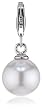 Pasionista Charms Anh�nger 925 Sterling Silber Muschelkernperle wei� 604336