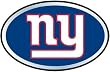New York Giants Color Auto Emblem - Football Sports Merchandise