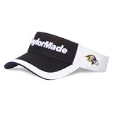 Taylormade NFL Baltimore Ravens Visor, Black/White